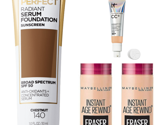 Makeup Favorites for Women Over 50 cover photo collage