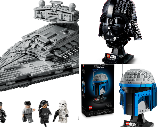The Amazing World of Star Wars Lego Sets! cover photo collage