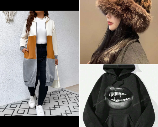 Curveous & Fabulous Autumn wear cover photo collage