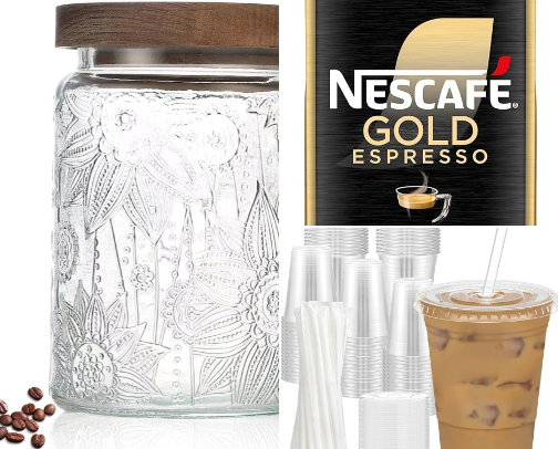 Coffee station ☕️ cover photo collage