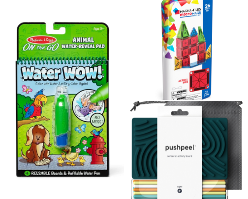 Ultimate Mom Hack: Toys that keep your kids busy Anytime, anywhere cover photo collage