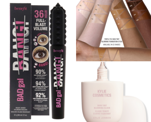 high end makeup cover photo collage