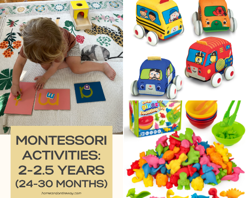 Developmental Toddler Toys cover photo collage