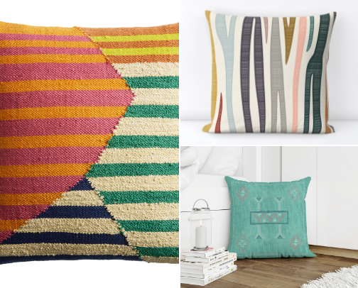 Cutest pillows to cozy up your living room cover photo collage