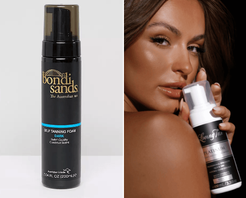 Favorite Self Tanners cover photo collage
