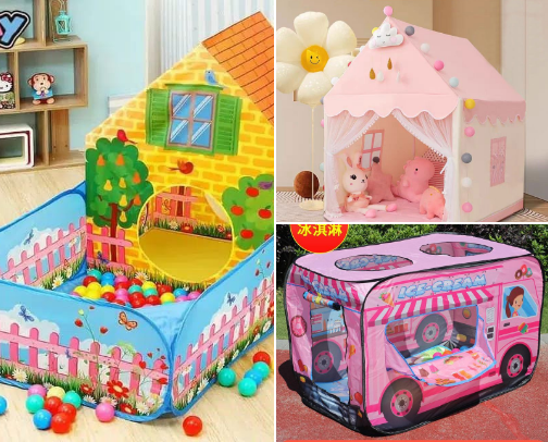 Tenda Rumah bermain anak 🥰 cover photo collage