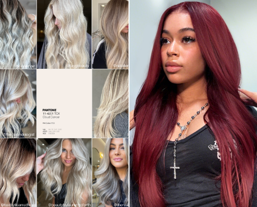 2026 Bold & Bougie: The Ultimate Unique Hair & Wig Transformation Guide cover photo collage