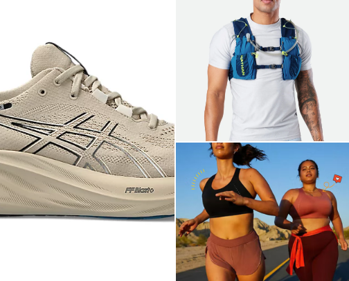 RUNNING ESSENTIALS 🏃🏽‍♀️ cover photo collage