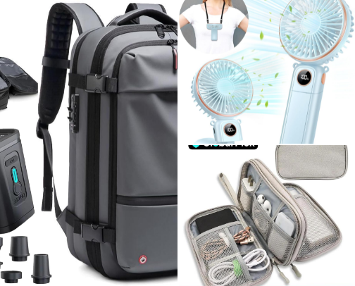 Traveling Tips for International Flights cover photo collage