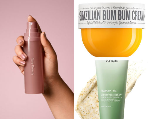 Body care recs 🫧 cover photo collage