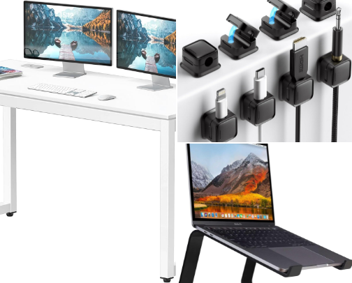 Ultimate WFH Desk Setup 2026: Productivity & Comfort cover photo collage