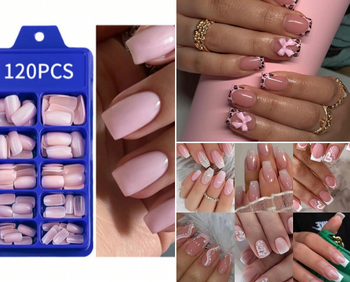 Doing your Nails at Home ! cover photo collage