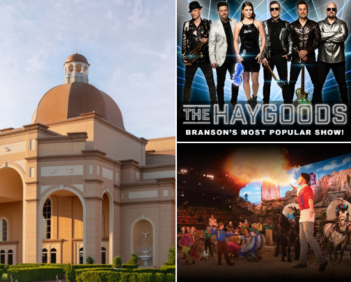 Branson travel guide cover photo collage