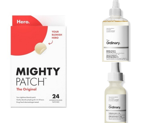 Skincare for sensitive skin cover photo collage