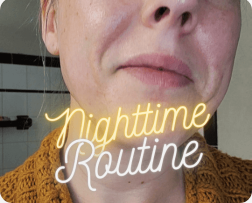 My Nighttime Routine cover photo collage