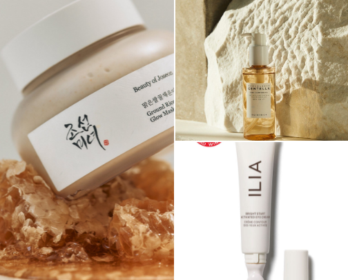skincare recs 🧖🏼‍♀️ cover photo collage