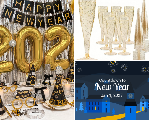 Shop for the Holidays cover photo collage