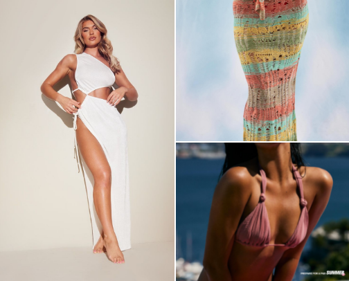 Bikinis & summer stuff cover photo collage