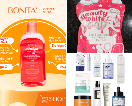 My favorite beauty recs cover photo collage