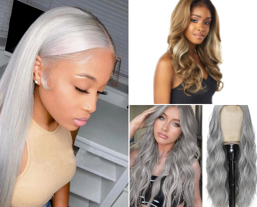 Wigs cover photo collage
