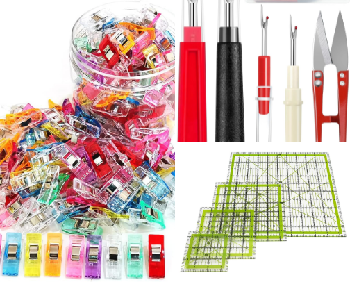 Beginner’s Quilting Toolkit cover photo collage