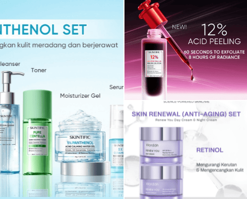 Skincare for Sensitive Skin cover photo collage