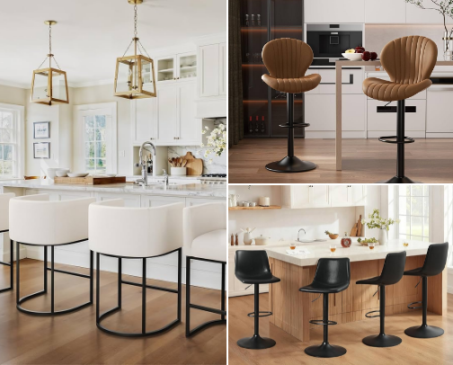 Amazon Bar Stools cover photo collage