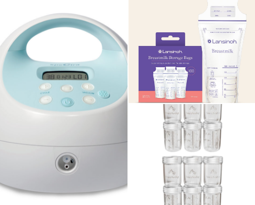 Must haves for a smooth breastfeeding journey! cover photo collage