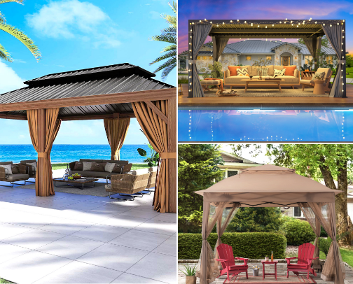 Outdoor Things – Essentials for Fun, Comfort, and Style Outside (A) cover photo collage