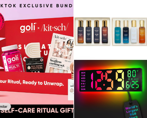 December TikTok Finds 2025 cover photo collage