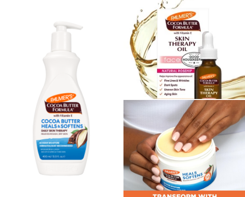 Glow & Heal: Palmer’s Skin Savior Collection cover photo collage