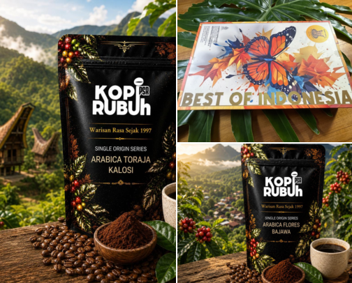 ☕ Indonesian Coffee & Tea cover photo collage