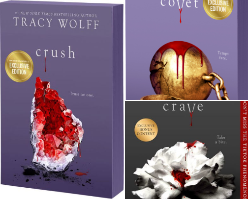 Beyond the Veil: My Top Romantasy Reads cover photo collage