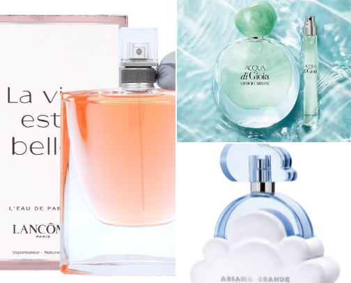 The Fragrances & Mists I Can’t Stop Spraying cover photo collage