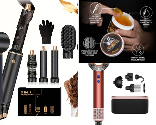 Hair products that actually WORK cover photo collage