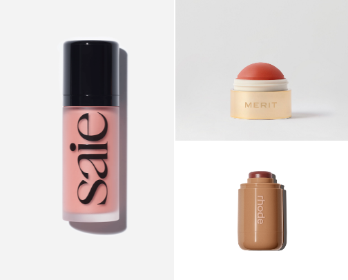 i love to blush <3 cover photo collage