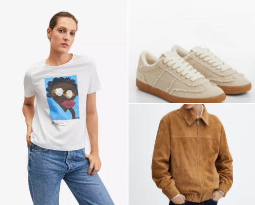 Best Buy Clothing Introducing Mango Brand cover photo collage