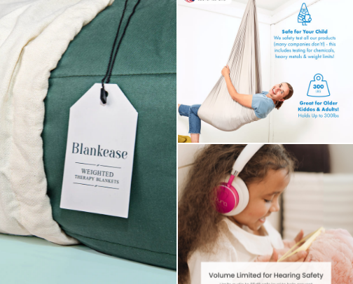 Little Luxuries & Sanity Savers for Neurospicy Families cover photo collage