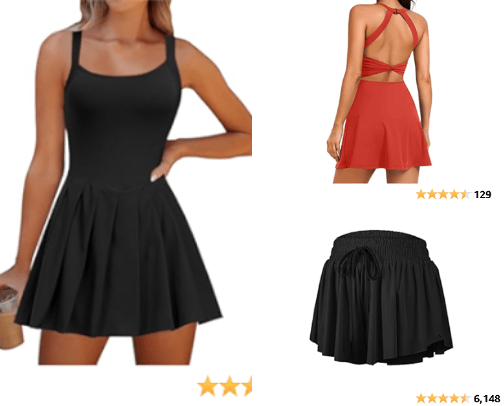 Summer athletic wear cover photo collage