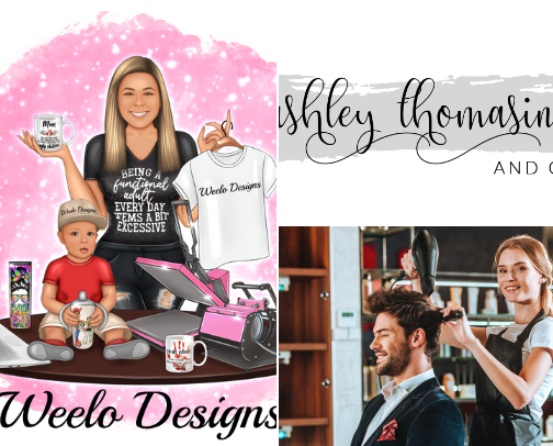 Small Canadian businesses💕 cover photo collage