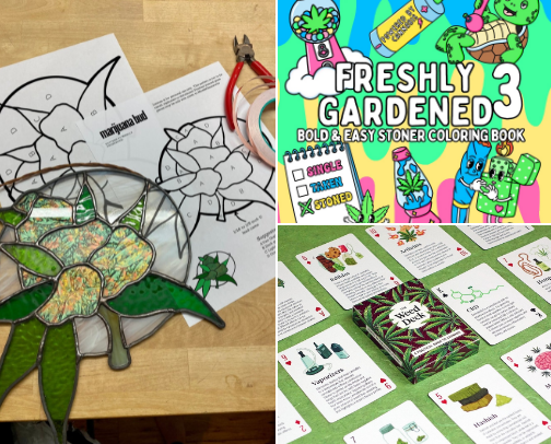 Hobby Kits : A Stoner's Guide cover photo collage
