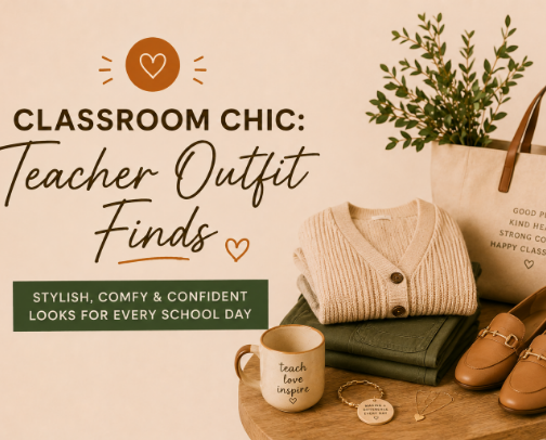 Classroom Chic: Teacher Outfit Finds cover photo collage