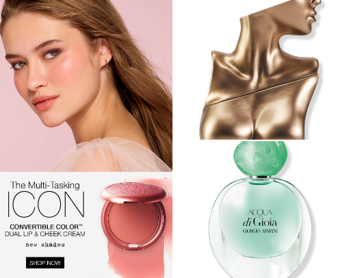 My favorite beauty recs cover photo collage