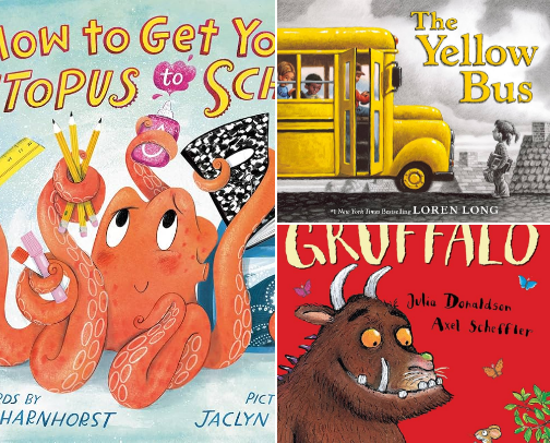 Children's Books cover photo collage