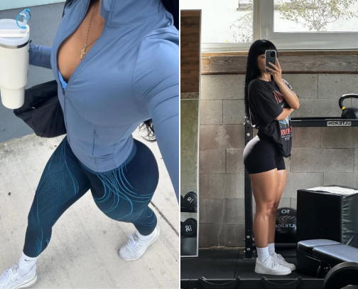 Sculpted & Snatched: Flattering Outfits for the Gym Baddies cover photo collage
