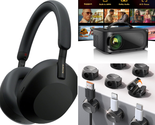 SMART TECH ESSENTIALS FOR PRODUCTIVITY & EVERYDAY USE! cover photo collage