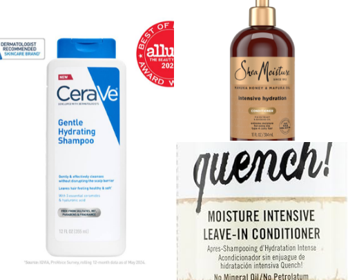 ⭐ HAIR LIST Ultimate Hair Care & Styling Essentials | Healthy, Sleek & Confident Hair cover photo collage