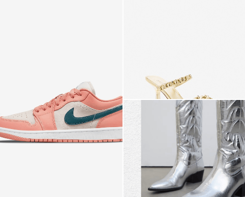 Shoes cover photo collage