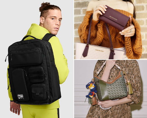 From Clutch to Carryall: Bag Favorites cover photo collage