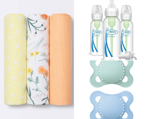 Baby Items cover photo collage
